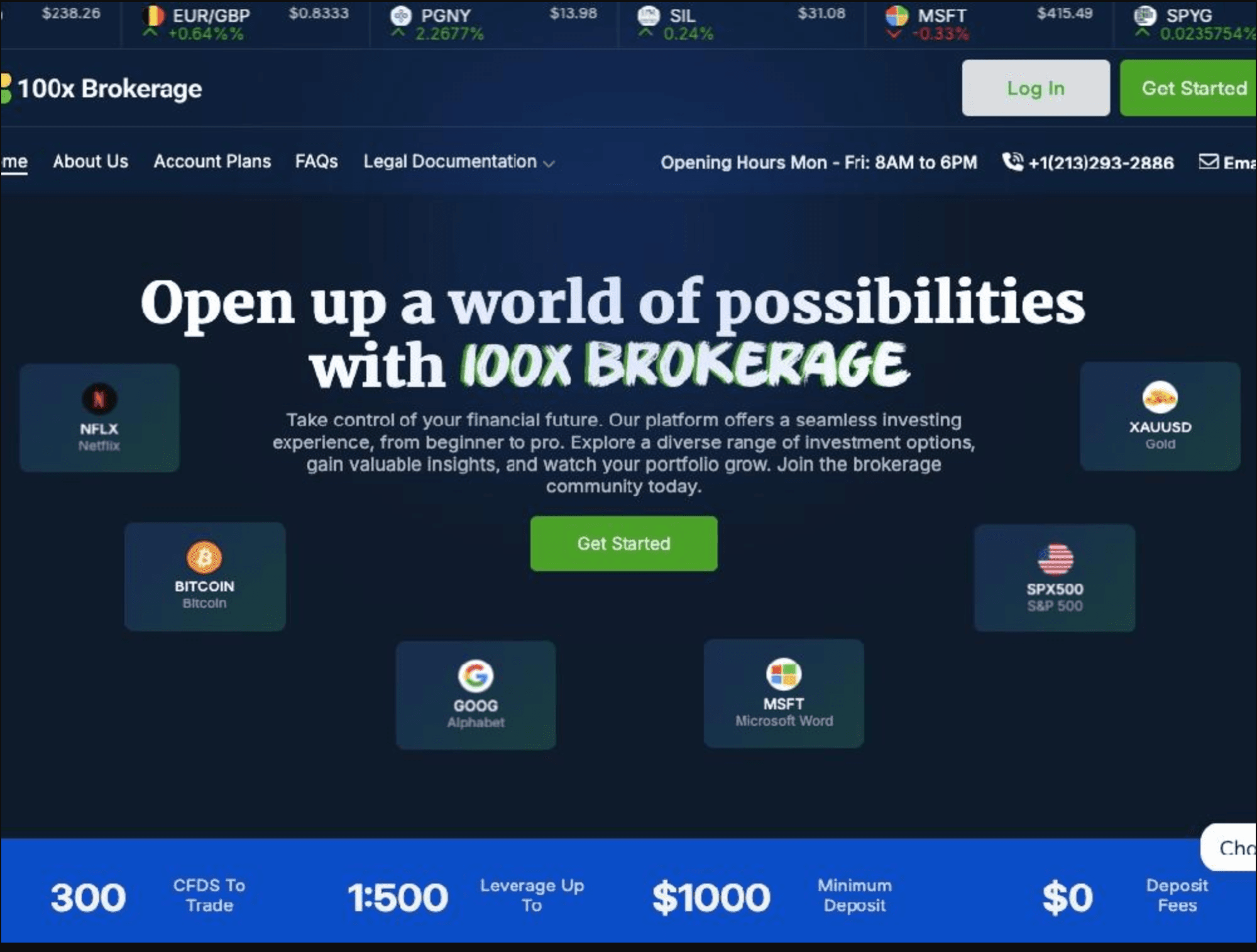 100x Brokerage